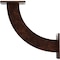 Ekena Millwork Bradford Steel Bracket, Antiqued Copper 2"W x 9"D x 9"H BKTM02X09X09BRACO - alternate 8